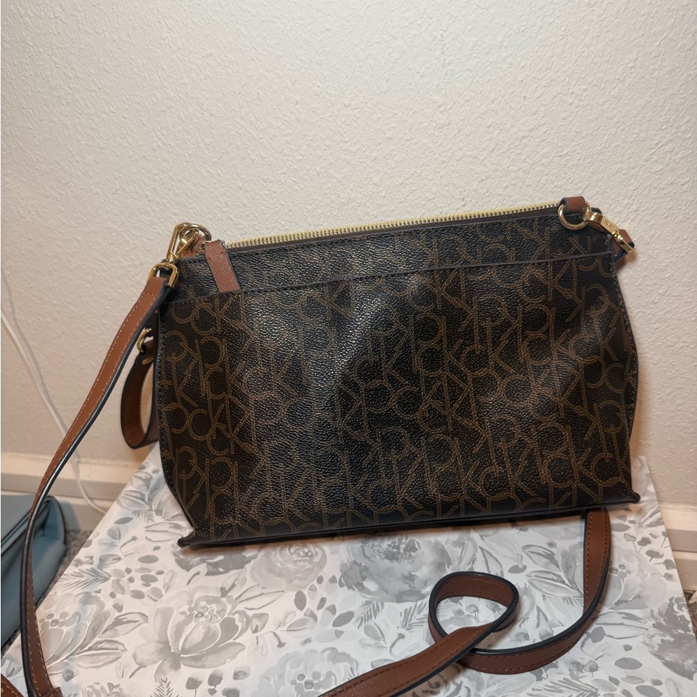 Calvin Klein Brown Designer Women's Bag